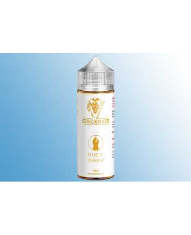 White Bishop Dampflion Checkmate 10ml Aroma (weißer Pfirsich mit Granatapfel und grünem Tee)