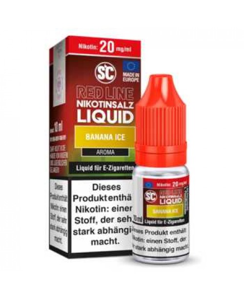 Banana Ice Red Line Nikotinsalz SC Liquid 10ml (ei...