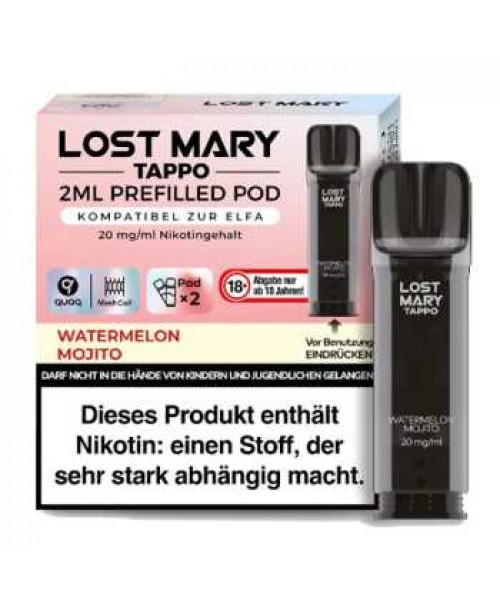 Watermelon Mojito Lost Mary Tappo Pod 20mg (2 Stü...