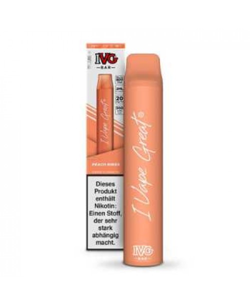 Peach Rings IVG Bar 20mg Einweg E-Zigarette (Pfirs...