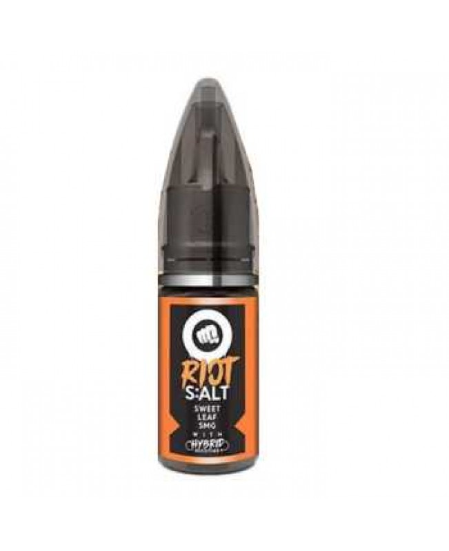 Sweet Leaf Riot Squad Nikotinsalz Liquid 10ml (Tabak mit Vanille)