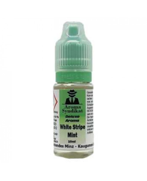 White Stripe Mint Syndikat Deluxe Aroma 10ml (erfr...