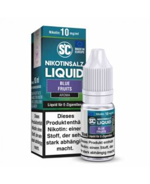 Blue Fruits SC Nikotinsalz Liquid 10ml 20mg (Blaub...