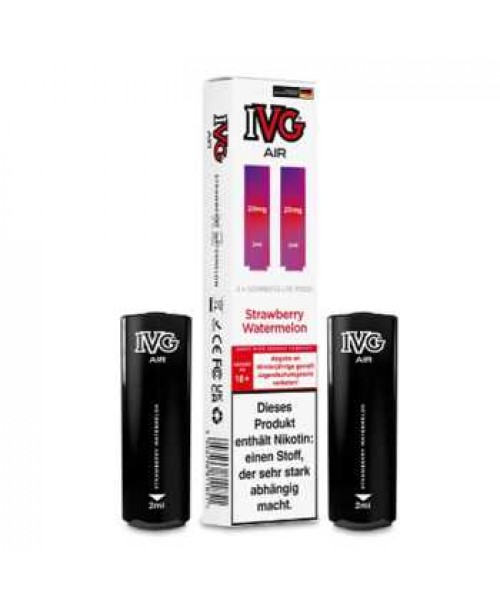 Strawberry Watermelon IVG Air Pod 2 Stück (Erdbee...