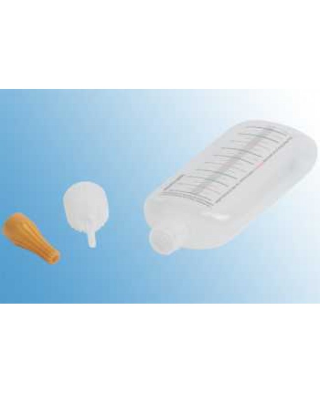 100ml Messflasche OVAL für 1,5 - 18mg