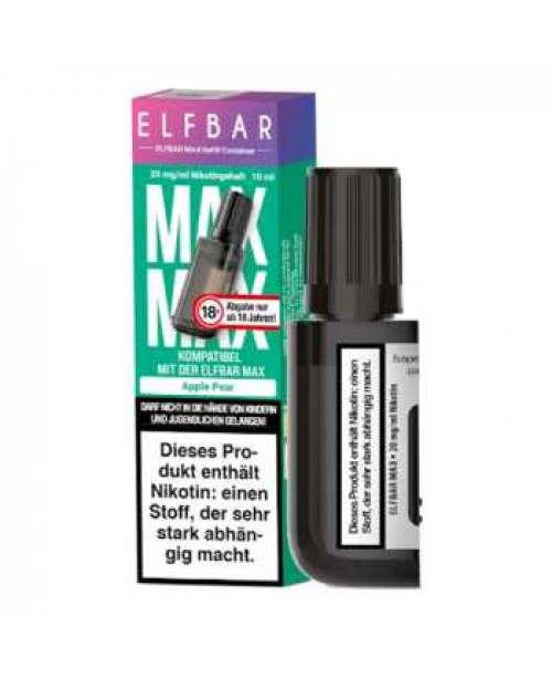 Apple Pear Elfbar MAX Refill 10ml NicSalt 20mg (Ap...