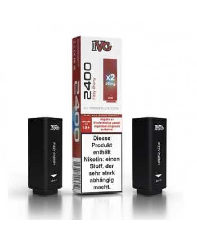 Fizzy Cherry IVG 2400 Pod 2 Stück (erfrischende Kirschlimonade)