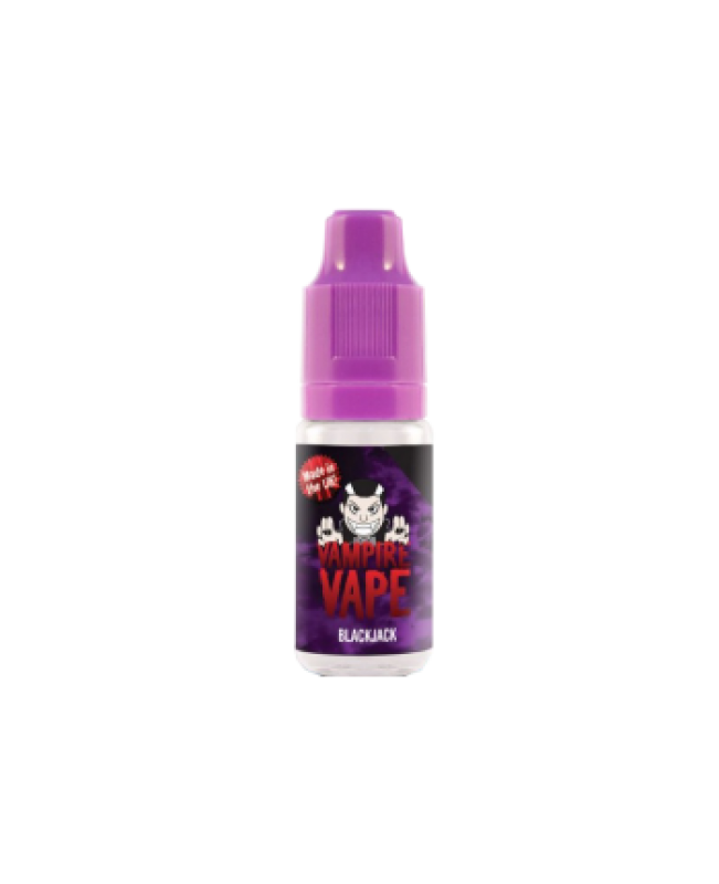 Blackjack Vampire Vape Liquid 10ml (Lakritz)