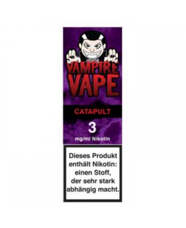 Vampire Vape Catapult 10ml Liquid (Früchtemix + Johannisbeeren + leichter Menthol Note)