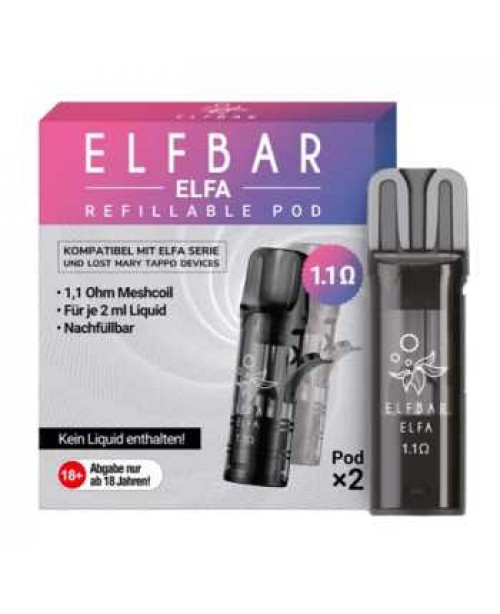 Elfbar Elfa Leer-Pod (1 Packung / 2 Stück)