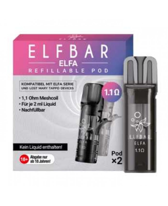 Elfbar Elfa Leer-Pod (1 Packung / 2 Stück)
