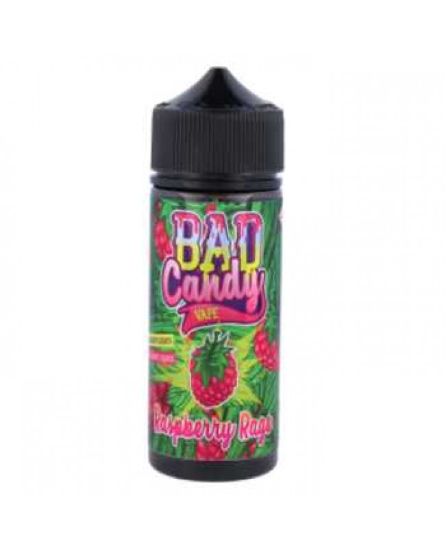 Raspberry Rage Bad Candy Aroma Longfill 10ml / 120ml (Himbeeren + Guave, Limone, Vanille + Kühle)