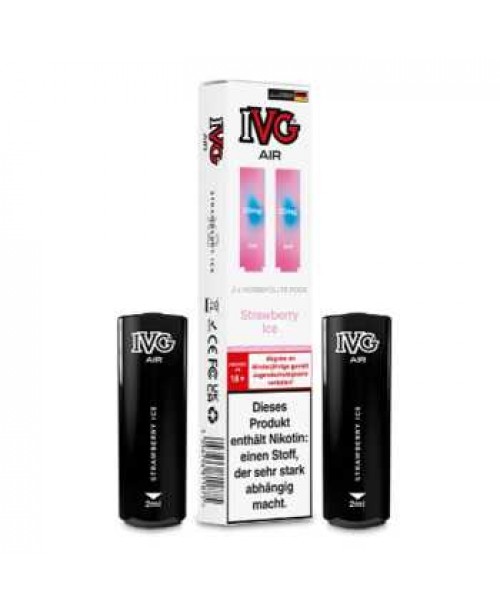 Strawberry Ice IVG Air Pod 2 Stück (Erdbeer mit k...