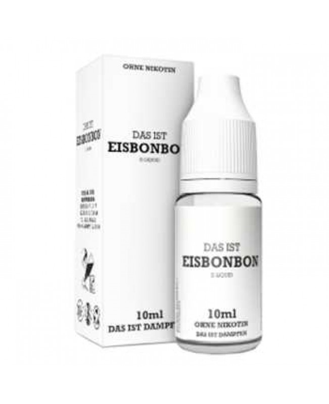 Eisbonbon Das ist Dampfen Liquid 10ml (erfrischender Eisbonbon Geschmack)