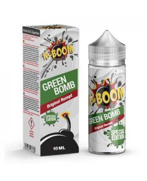 Green Bomb K-BOOM Aroma 10ml + Chubby 120ml Flasch...