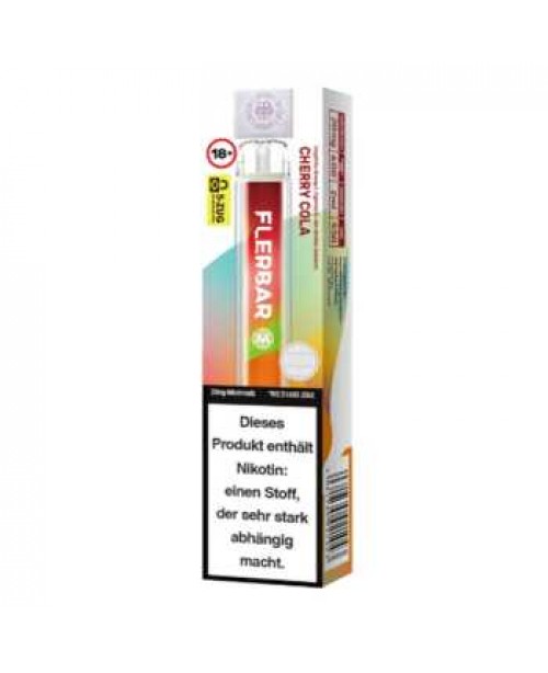 Cherry Cola Flerbar 20mg Einweg E-Zig (Kirsch Cola...