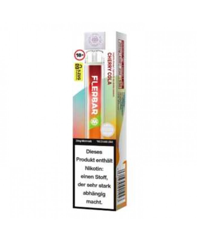 Cherry Cola Flerbar 20mg Einweg E-Zig (Kirsch Cola)