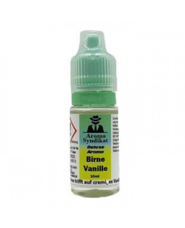 Birne Vanille Syndikat Deluxe Aroma 10ml (Mix aus Birne und Vanille)