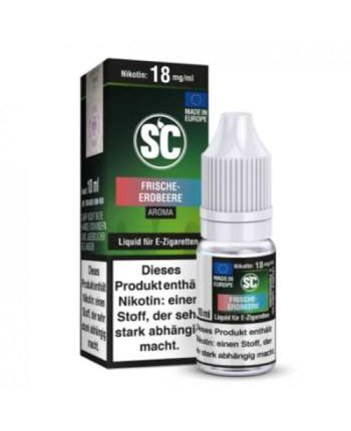 Frische Erdbeere SC Liquid 10ml (reife Erdbeeren m...