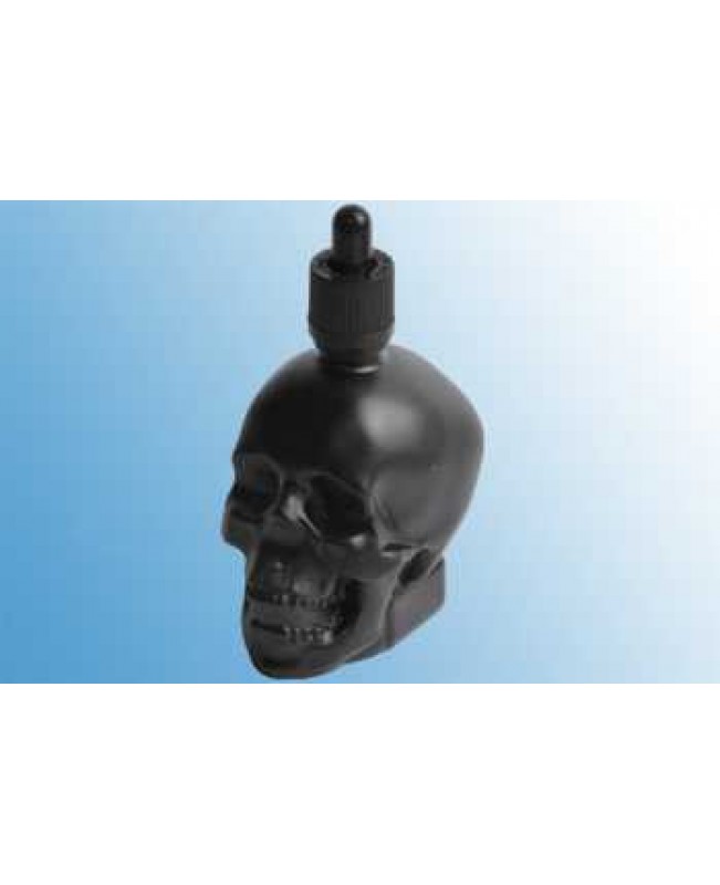 120 ml Totenkopf Glasflasche Skull mit Pipette