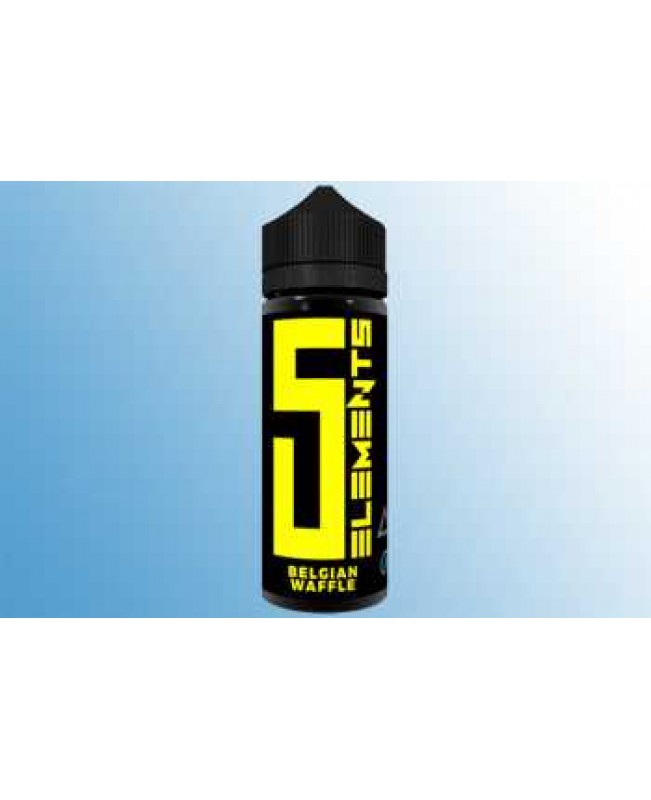 Belgian Waffle - 5 Elements Aroma Longfill 10ml / 120ml (belgische Waffel mit einer Portion Vanille)