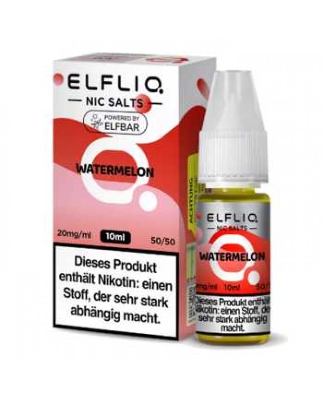 Watermelon ELFLIQ Nikotinsalz Liquid 10ml (Wassermelonen Geschmack)