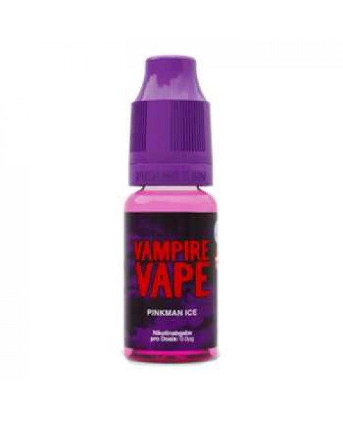 Pinkman Ice Vampire Vape Liquid 10ml (roter Früch...