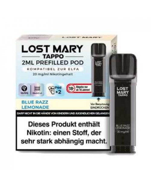 Blue Razz Lemonade Lost Mary Tappo Pod 20mg (2 St...