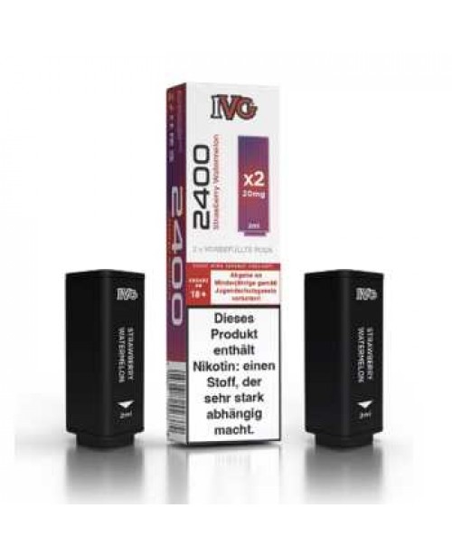 Strawberry Watermelon IVG 2400 Pod 2 Stück (Erdbe...