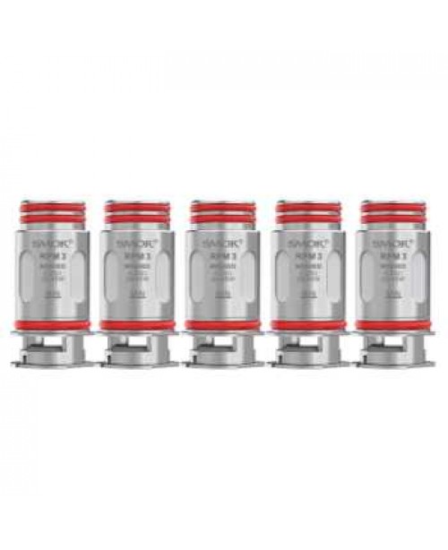 5 x Smok RPM 3 Mesh Coils 0,15 / 0,23 Ohm (1 Packu...