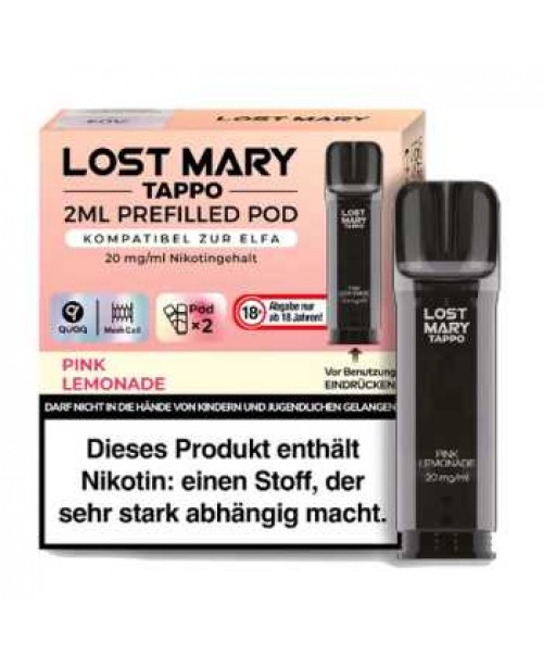 Pink Lemonade Lost Mary Tappo Pod 20mg (2 Stück p...
