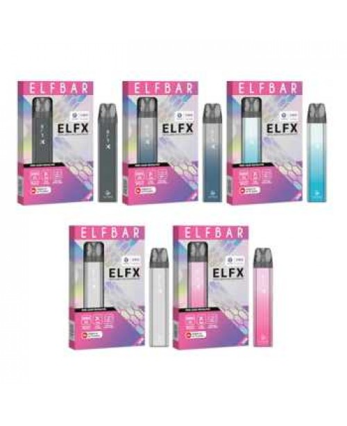 Elfbar Elfx Kit Pod E-Zigarette 30W Zugautomatik