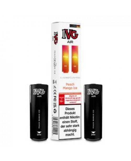 Peach Mango Ice IVG Air Pod 2 Stück (Pfirsich und...
