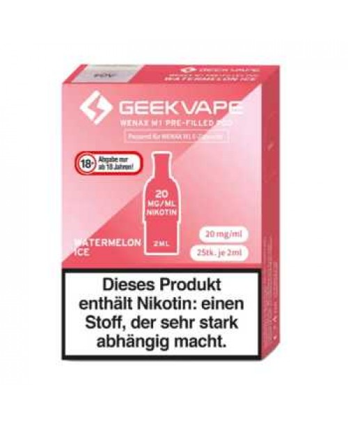 Watermelon Ice Geekvape M1 Pod 2 Stück (eisgeküh...