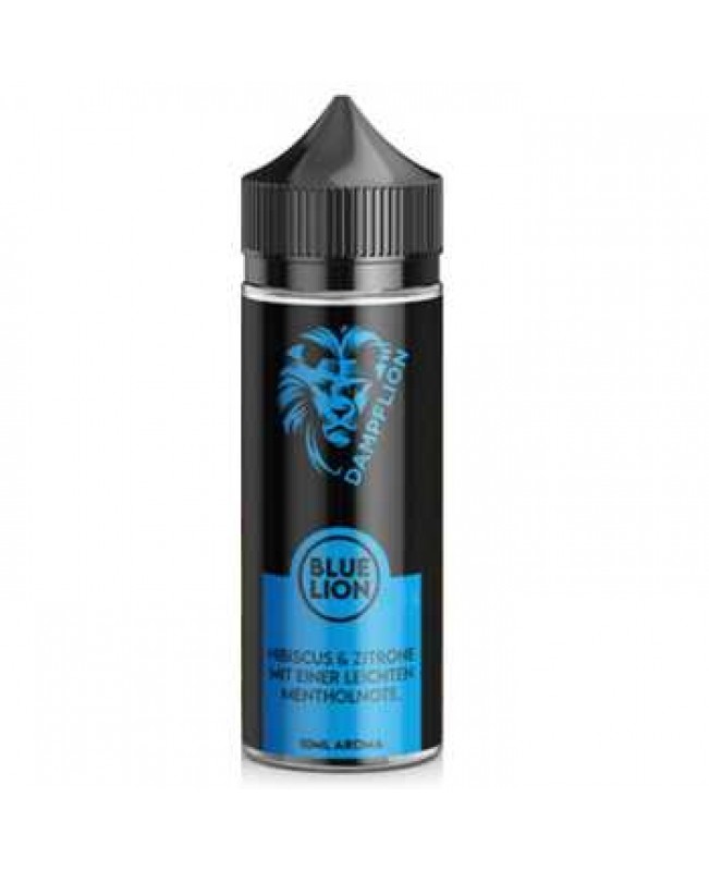DAMPFLION Blue Lion Aroma 10ml / 120ml (Menthol + frische Zitrone + Hibiscus)