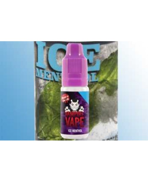 Ice Menthol Vampire Vape Liquid 10ml (Menthol + Mi...