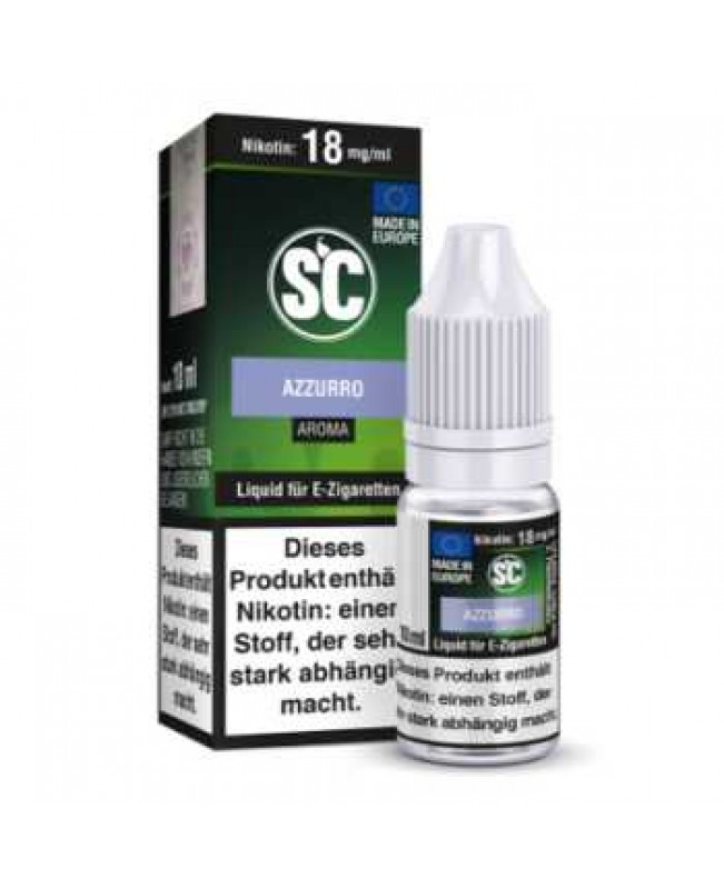 Blue / Azzuro SC Liquid 10ml (Minz-Kaubonbon)
