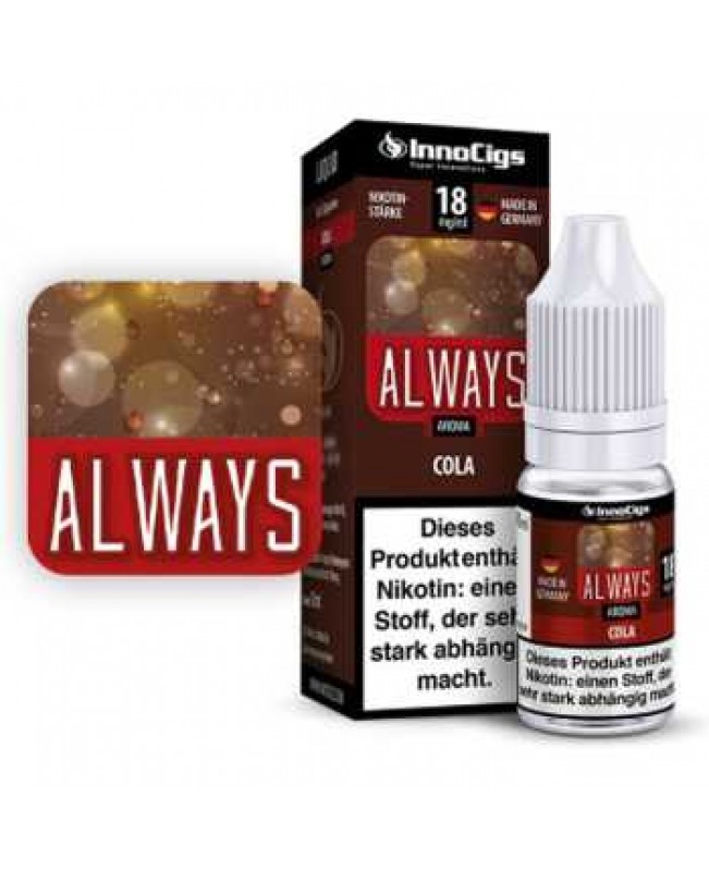 Always InnoCigs Liquid 10ml (Cola Liquid)