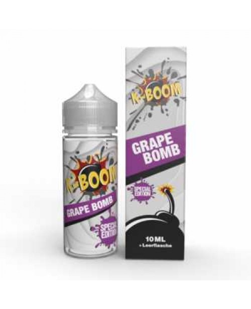 Grape Bomb K-BOOM Aroma 10ml / 120ml (leckere Trau...