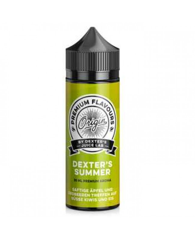 Dexters Summer Dexter's Juice Lab Aroma Longfill 10ml / 120ml (Äpfel, Erdbeeren, Kiwis und Vanilleeis)