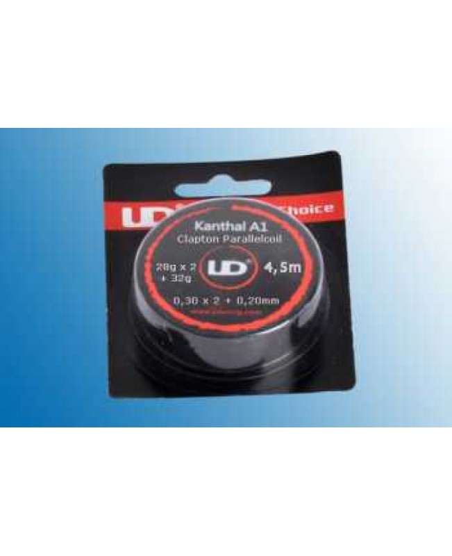 Clapton Kanthaldraht 0,3 x 2 + 0,2 mm Parallelcoil (15FT 4,5 Meter)