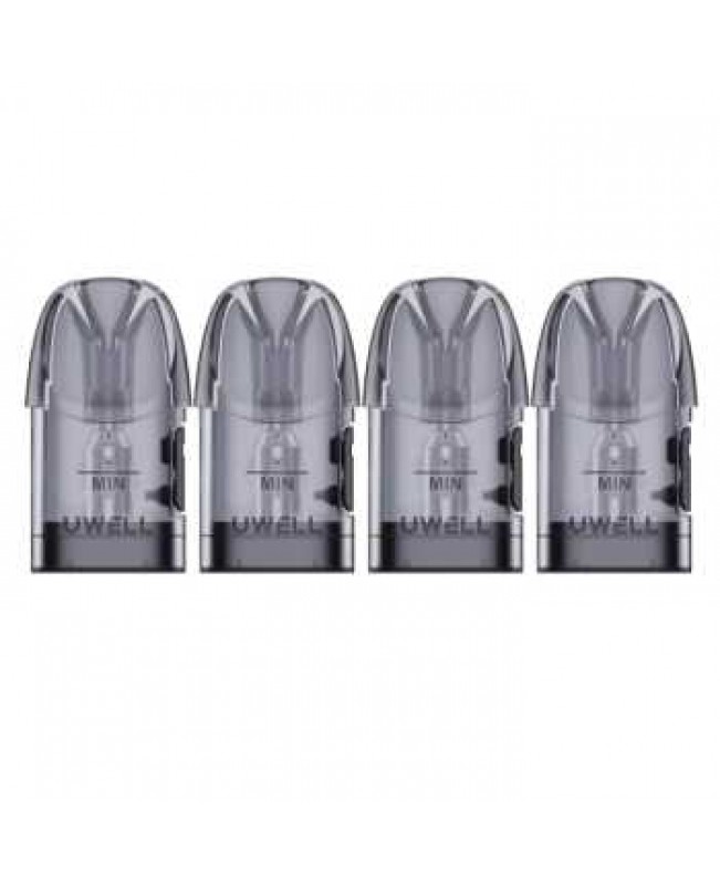 4 x Uwell Caliburn A3S Pod 0,8 / 1,0 Ohm (1 Packung)