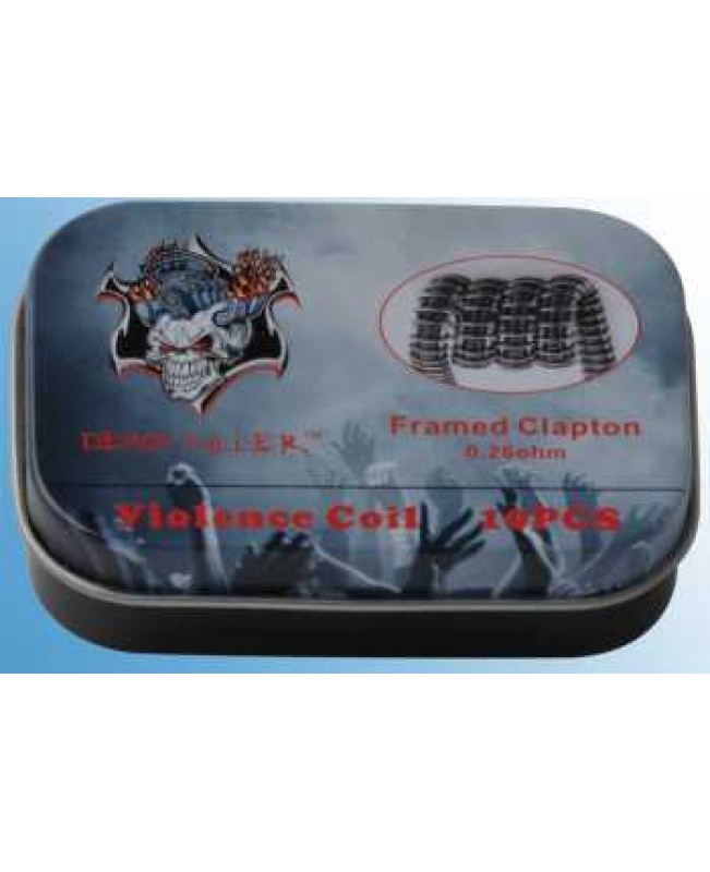 10 x Framed Clapton Coil Damon Killer