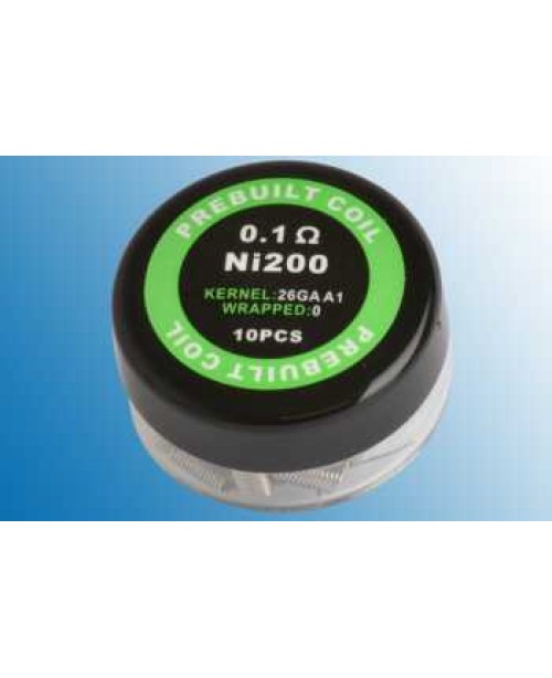 10 x Ni200 0,10 Ohm Fertigwicklung (1 Packung)