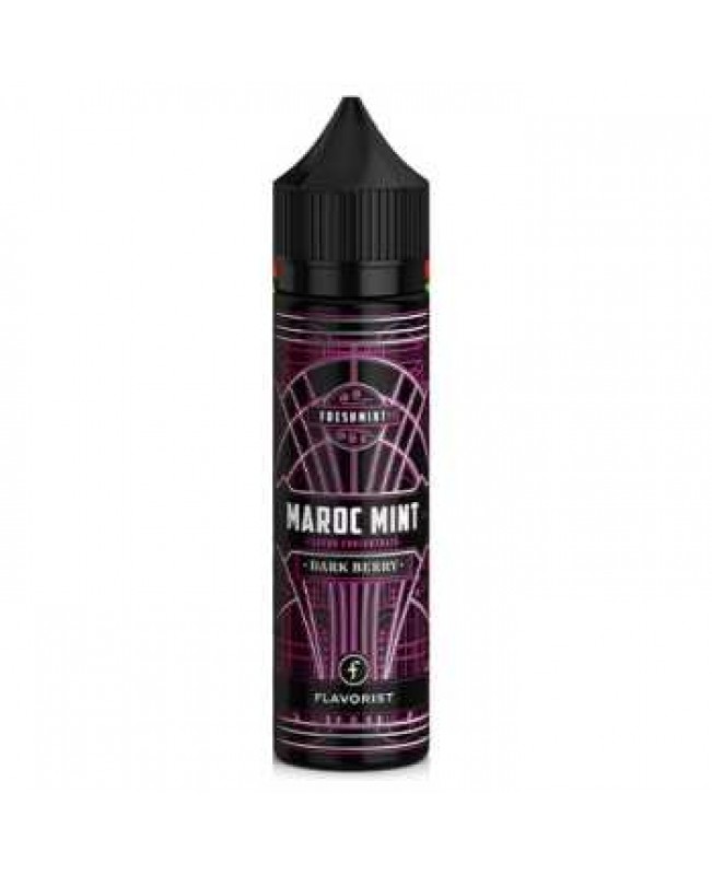 Maroc Mint Dark Berry Flavorist Aroma 10ml / 60ml (Heidelbeeren, Brombeeren, Minze, Fruchtkaugummis, Zitrusnote)