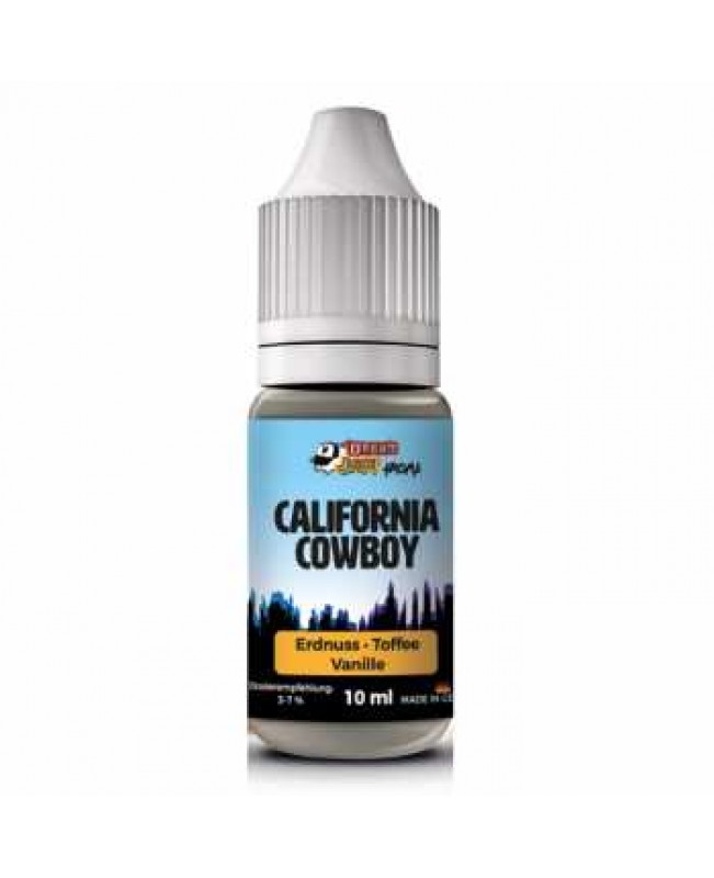 Urban Juice California Cowboy Aroma 10ml (Vanille mit Erdnuss und Karamell)