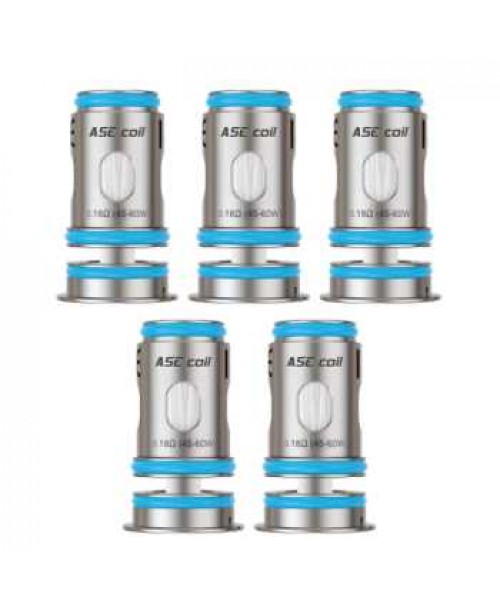 5 x Aspire ASE Coil 0,18 / 0,3 / 0,35 Ohm (1 Packu...