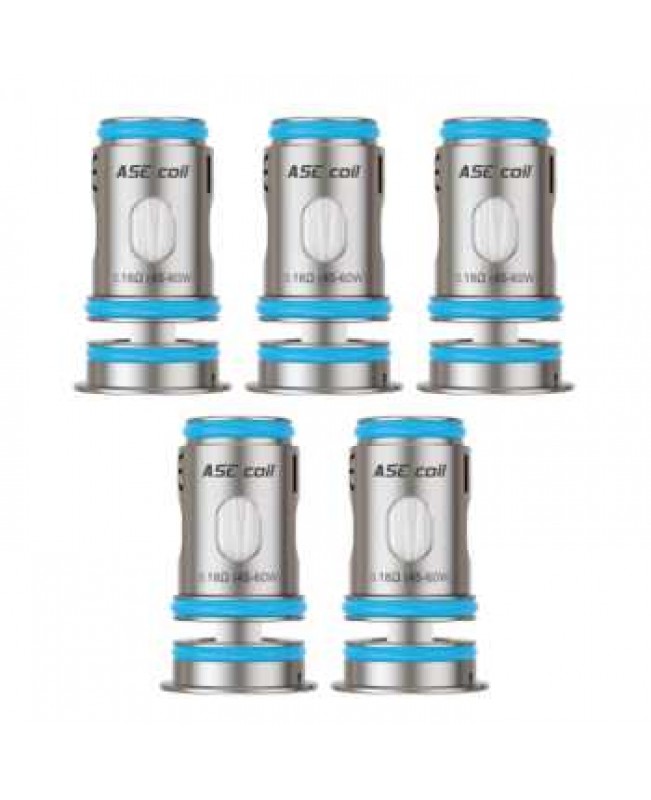 5 x Aspire ASE Coil 0,18 / 0,3 / 0,35 Ohm (1 Packung)