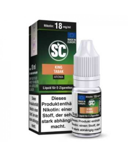King Tabak SC Liquid 10ml (Tabak Aroma mit holzige...
