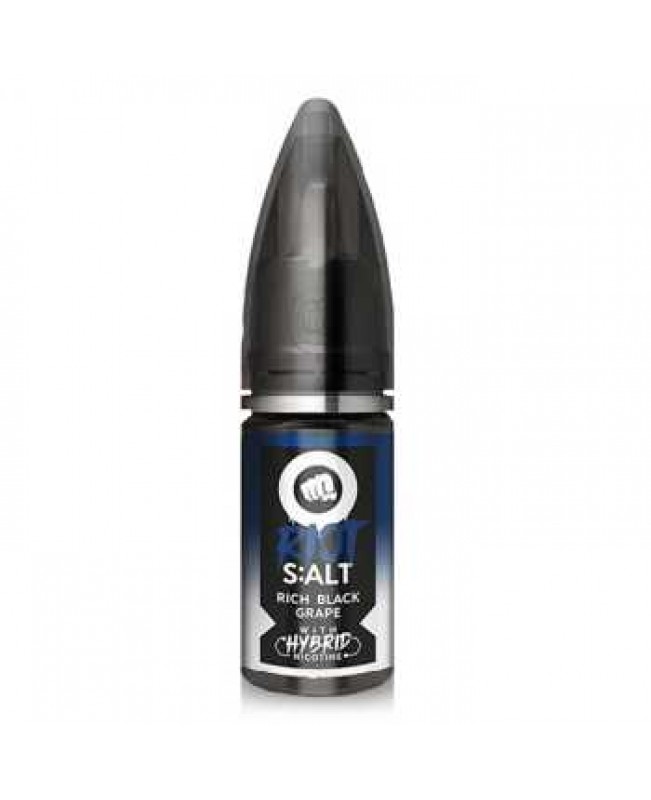 Rich Black Grape Riot Squad Nikotinsalz Liquid 10ml (dunkle Trauben mit feiner Minznote)